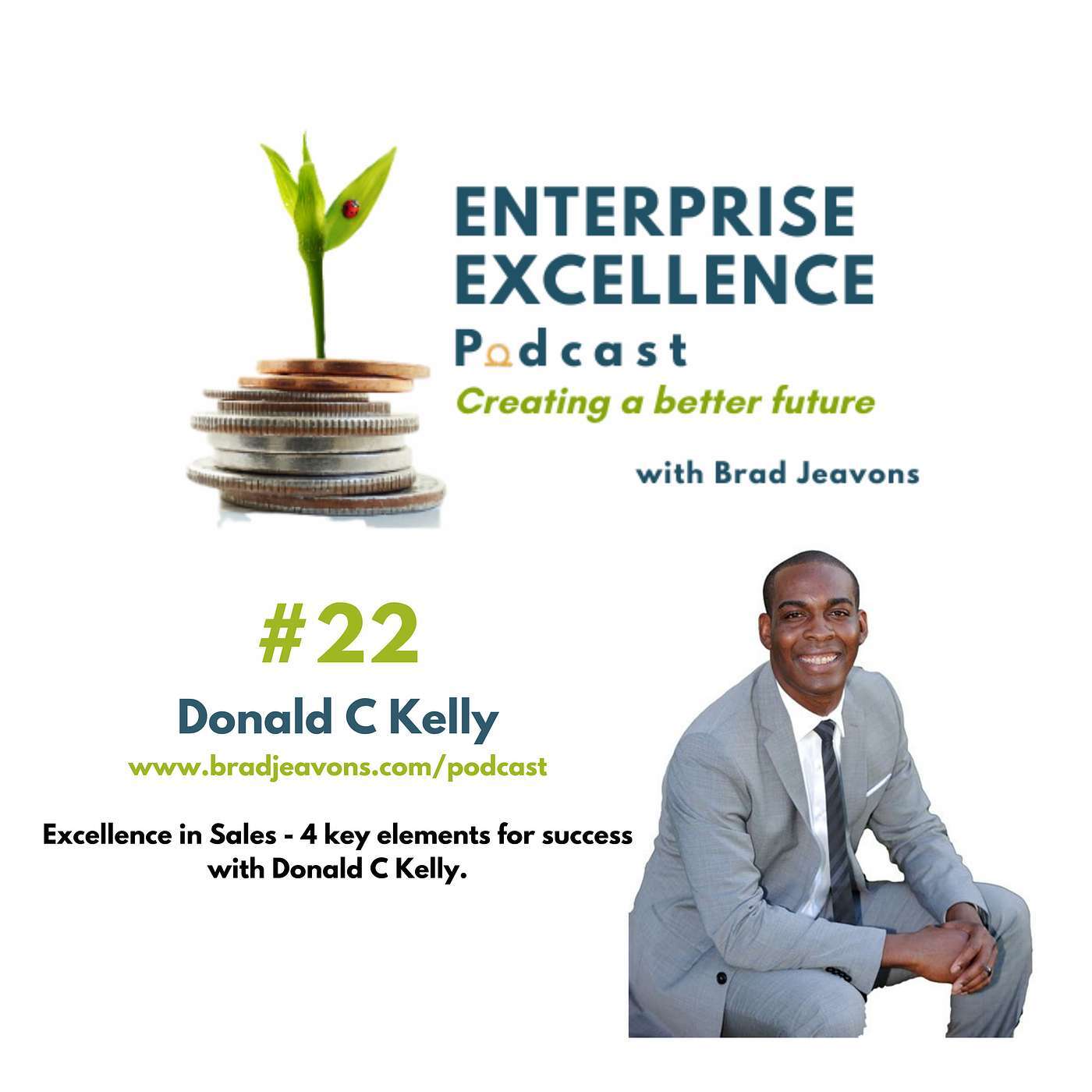 #22 Excellence in Sales - 4 key elements for success with Donald C Kelly.