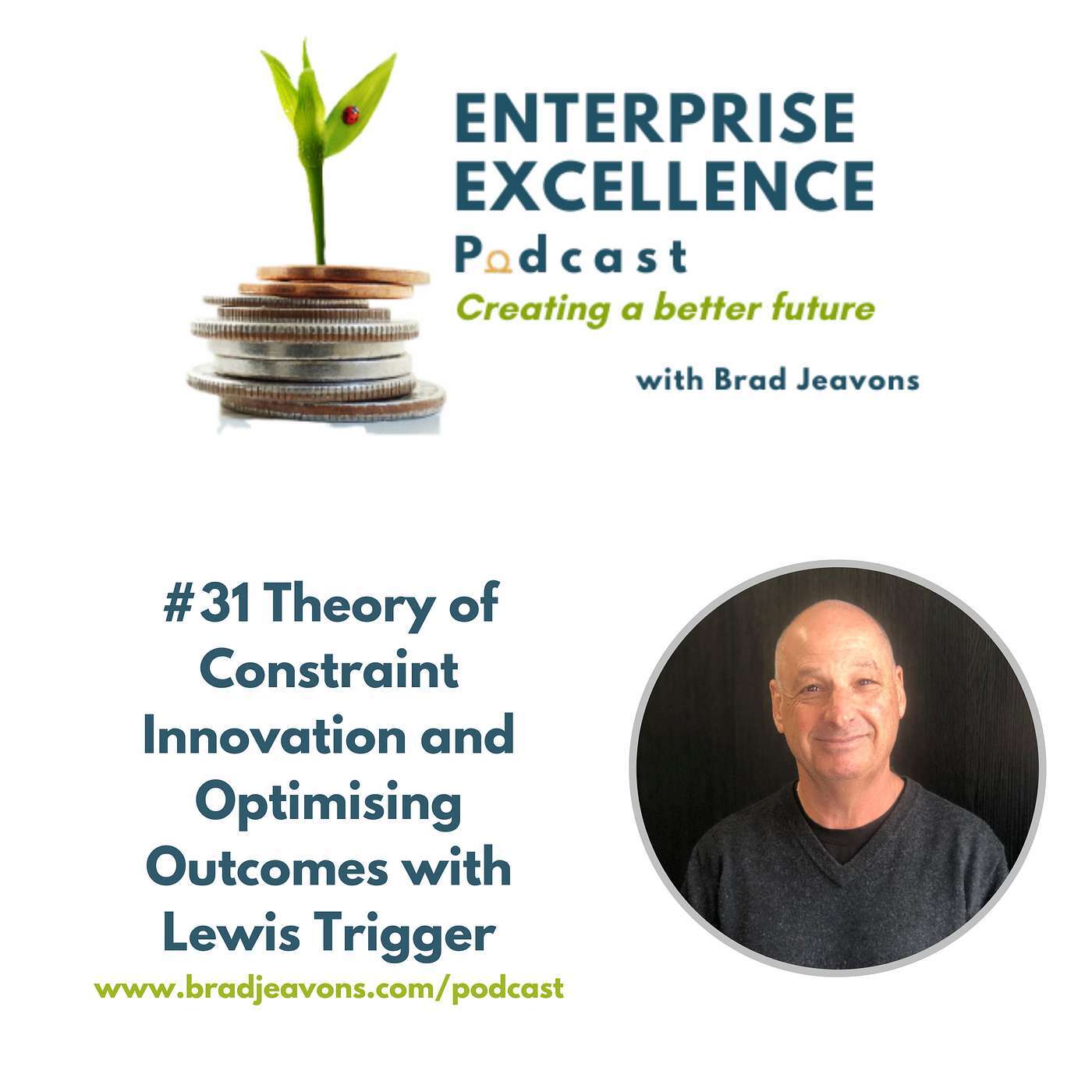 #31 Theory of Constraint Innovation and Optimising Outcomes with Lewis Trigger