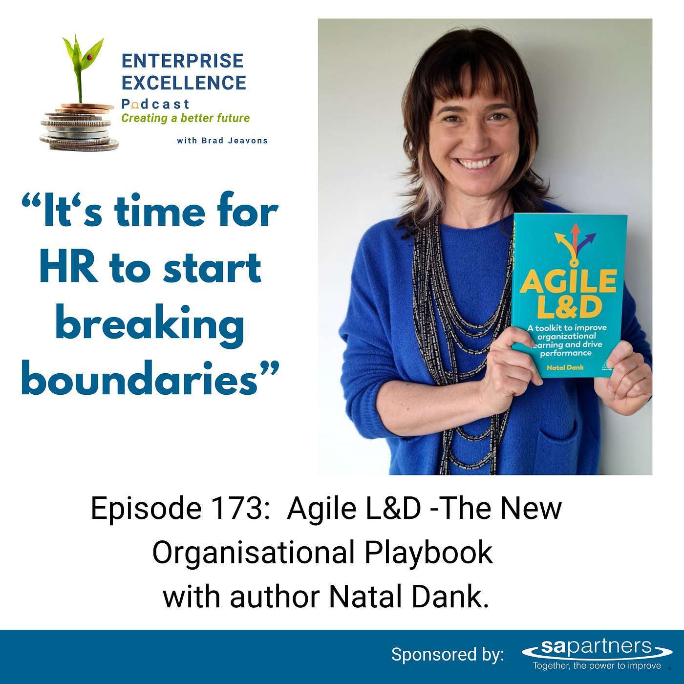 173 Agile L&D: The New Organisational Playbook with Natal Dank.