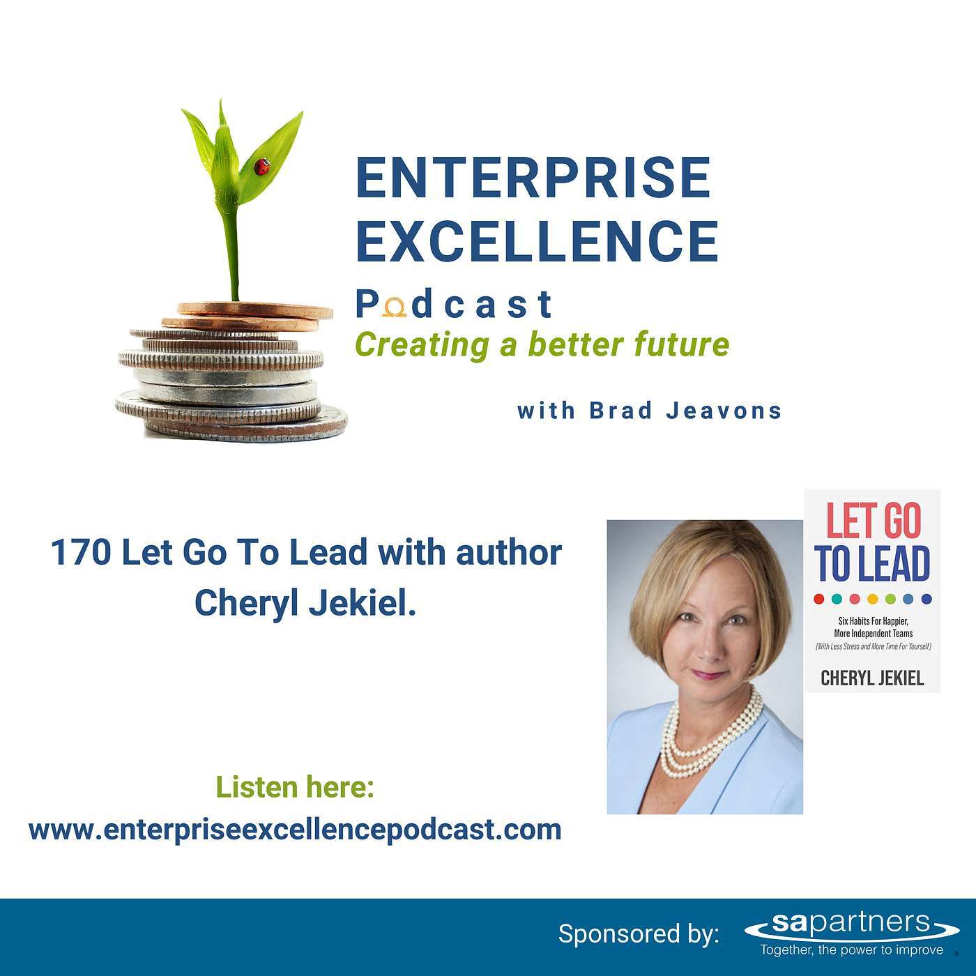 #170 Let Go To Lead, with author Cheryl Jekiel