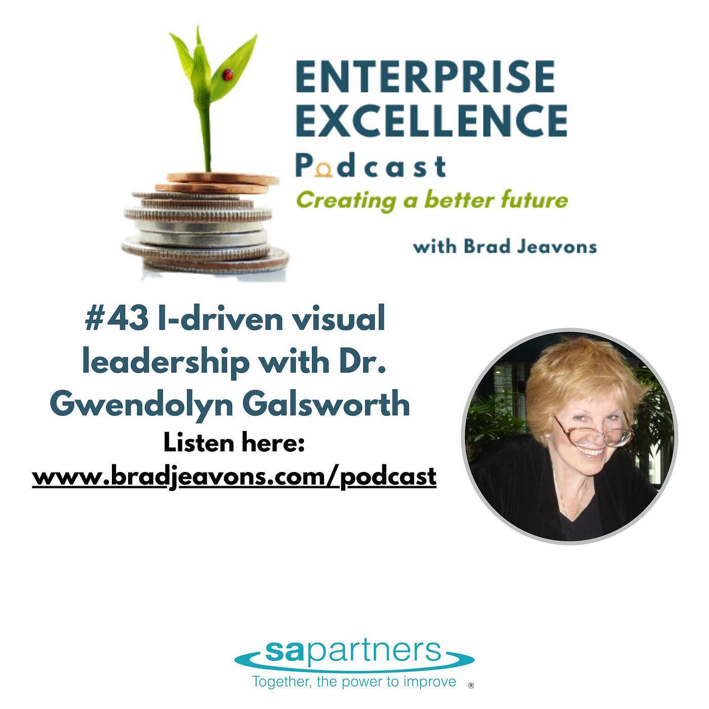 #43 I-driven visual leadership with Gwendolyn Galsworth